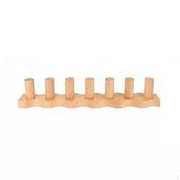 Adjustable Wooden Knitting Loom Solid Wood Construction BeginnerFriendly Peg