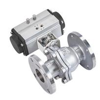 Yutairui Pneumatic Flanged Ball Valve DN50