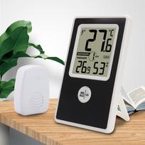Digital Wall Mounted Thermometer Indoor Outdoor Temperature Humidity Gauge Meter China Mainland