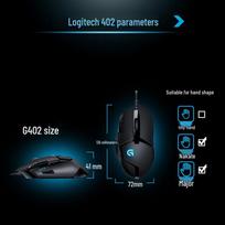 Logitech G402 Wired FPS Gaming Mouse