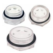 M16/M18/M20/M22/M24/M26/M27/M30/M33/M36/M42/M60 Male Plastic Hex Oil Level Viewer Sight Glass Window Air Compressor Gearbox M36x1.5mm 1 piece