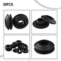 50PC Plastic Eyelets Set Round Eyelets for Tarpaulin Solar Cover Pool Buckle Button Fabric Punching Tool 10pcs mėlyna