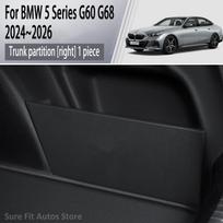 For BMW 5 Series G60 G68 2024~2026 Car Thickening Trunk Storage Partition Multifunction Storage Box Auto Interior Accessories Right 1Pc