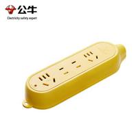 BULL 16A Unbreakable Cordless 4-Outlet Power Strip CN plug (adapter included)