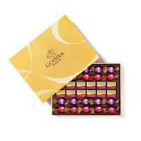 Godiva šokolado dovanų dėžutė yellow