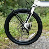 Sturdy High Performance Front Rack for 20 Inch 24 Inch Folding Bicycle Aluminum Alloy Pannier Basket Carrier juoda