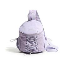 Outdoor Sports Backpack Lightweight Multifunctional Chest Bag Water-repellent Travel Backpack violetinė