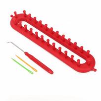 Durable 26/36/47/58cm Weaving Loom Knitting Kit Rectangle Handmade Craft DIY Machine Sewing Tools DIY Wool Knitter