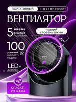 Xiaomi nešiojamas ventiliatorius 9WVnQO434546849645248, Pilkas, Violetinis juoda