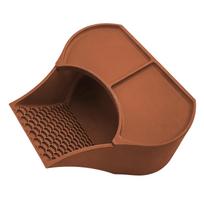 Hermit Crab Hiding Cave Climbing Ramp with Double Food Dish Hermit Crab Feeding Dish for Pet Observation Viewing Feeding CN