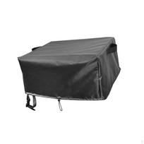 Dangtis lauko picų krosnelėms su saugiais tvirtinimo dirželiais 58cmx58cmx28cm gray
