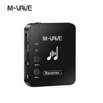 M-vave WP-10 Įkraunamas 2,4G belaidis ausinių monitorius su siųstuvu ir imtuvu