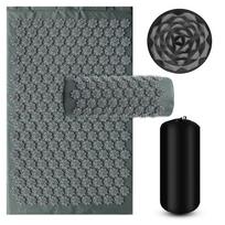Shiatsu Acupressure Mat Spike Massage Pad for Back Pain Relief Kuznetsov Applicator Yoga Pilates Fitness Cushion