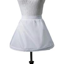 Didelis kraštas apatinis sijonas A formos krinolinas patogus suknelė-kokteilinė moterims C-35cm