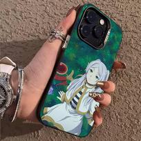 S-Sousou No F-Frieren Phone Case For iPhone 17,16,15,14,13,12,11,Pro,X,XS,Max,Plus Soft Black Cover iPhoneX