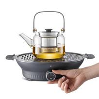 Morphyrichards MR6083 Multi-functional Glass Tea Kettle & Electric Ceramic Stove CN plug (adapter included)