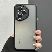 For Honor 400 pro Luxury Phone Case Anti Fall Magnetic Frosted Transparent Back Cover For Honor 400 Shell Shockproof Bumper HONOR 400