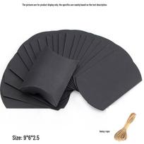 Creative Kraft Paper Pillow Box for Gifts, Christmas, Wedding Favors, or Candy - Small Pillow-Shaped Box Small (9*6*2.5cm)