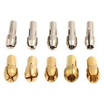 Drill Chuck Set Chuck Adapter 18.12*4.2mm Size Clamping Range 1.0mm-3.2mm Copper & Stainless Steel For DIY Projects DIY Projects China Mainland