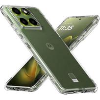 For Motorola Edge 70 Reinforced Corner Soft TPU Clear Shockproof Camera Protection Case Cover for Motorola Edge X70 Air Motorola Edge 70 gryna