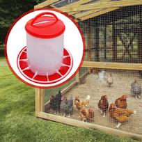 Chick Feeder feed Bucket Food Dispenser Poultry for Quail Pigeons Chicks Ducks 3kg