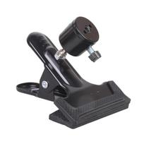 1-56mm Ball Head Clamp with 360Degree Rotating 1/4Inch Screw Hole Camera Clip For Mounting Cameras Lights Photography 1