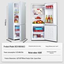 Xinfei Mini Double Door Fridge-Freezer CN plug (adapter included)