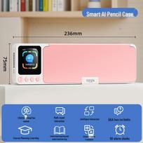 Smart AI Voice Pencil Case: Multifunctional, Alarming, and Bilingual Translation Tool for Primary School Students pilka spalva