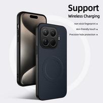 For Xiaomi Mi 15T Pro Case Soft Silicone carbon fiber Magnetic Protective Back Cover Case For Xiaomi Mi 15 15T Pro 15Ultra Shell xiaomi 15T Pro mėlyna