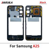 Naujas korpuso vidurinės rėmo apvado vidurinės plokštės dangtelio dalys, skirtos Samsung A06 A25 M35 M54 A16 A34 5G A25 Black gray