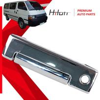 Kairė stumdoma išorinių durų rankena, chromuota, skirta Toyota Hiace 1994 m