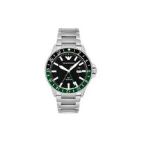 Emporio Armani World Explorer 42mm AR11589-CLG Black Dial