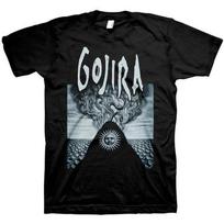 Gojira Magma albumo marškinėliai - Gojira Elements vyriški marškiniai Hibiki Miyazaki Oficialūs S