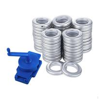 5 Rotary Curtain Hole Punch Kit, Eyelet Tool, Rings, Cutter, Hand Setter sidabras