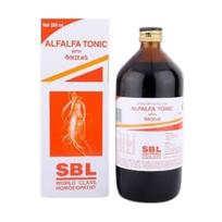 SBL Liucernos tonikas su ženšeniu 500 ml Žolinis sveikatingumo sirupas Kasdienės mitybos ir gyvybingumo palaikymo formulė