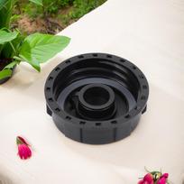 Electric Water Pump Adapter Universal Portable Water Dispenser Adapter Water Pumping Device Adapter for Outdoor Camping 1 pcs black