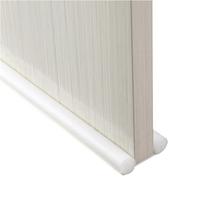 10 VNT Reguliuojama durų apačios sandarinimo juosta Orų juosta Po durimis Vėjo blokatorius Storesnis Anti-šalčio tarpų blokatorius Sandarinimo orų juosta (White,1PC) balta