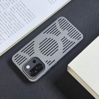 Case For OnePlus 13 13T 13s Matte Hard New Model Magnetic Rock Sand Heat Dissipation Protect Back Cover For OnePlus 13s 13 Shell OnePlus 13T pilka spalva