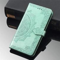 3D Mandala Wallet Leather Case for Xiaomi 15T Pro 5G 2025 Flip Cover Magnet Book Etui Funda Xiaomi15 Ultra Mi 15 T Phone Capa Xiaomi 15T&Case & Strap šviesiai žalios spalvos
