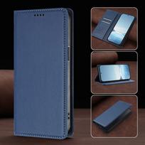 For Nothing Phone 4A Pro 5G Magnetic Flip Case RFID 360 Protect Leather Book Funda Nothing Phone 4 A Pro Phone4A Wallet Cover Nothing Phone 4A Pro tamsiai mėlyna spalva