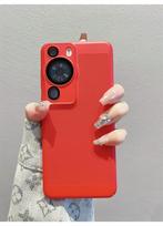 For Huawei P60 P50 P40 Pro Case Hard PC Slim Heat dissipation Protective Back Cover Case For Huawei P60Pro P60 Art Phone Shell For P60 raudona