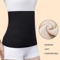 Nauji Kašmyro Juosmens Diržai Moterims Pilvo Šildymo Apsaugos Diržas Sporto Saugos Moterims Juosmens Atramos Diržas Žieminis Storas Fitneso free size white