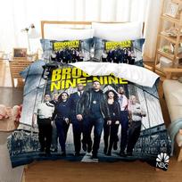 Brooklyn-Nine-Nine patalynės komplektas Viengulis Twin Pilnas Queen King Dydžio Lova Suaugusių Berniukų Miegamojo Antklodės Užvalkalų Rinkiniai 3D Spausdinimas Naujas EU Single(135*200cm)3pcs