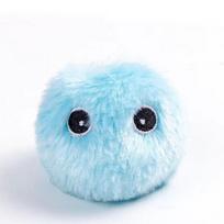Smart Cat Toys Interactive Ball Plush Electric Catnip Training Toy Kitten Touch Sounding Pet Squeak Ball