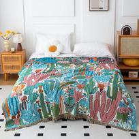 Brangdy Desert Bloom Double Towel Blanket