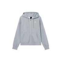 (WMNS) Air Jordan Brooklyn Fleece Full-Zip Hoodie Asia Sizing 'Dark Grey Heather' Women's FD7866-063 XL