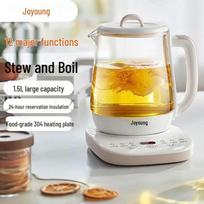 Joyoung 1.5L Glass Electric Health Kettle & Tea Maker CN plug (adapter included)