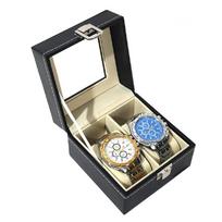 Removable Watch Pillows Jewelry Box 2/3/6/10/12 Grids Watch Organizer  Travel Case 2Girds