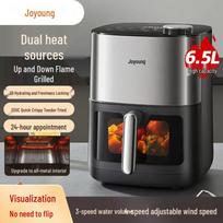 Joyoung 6.5L Dual-Heating Air Fryer with 3D Hydration, KL65-V576 CN plug (adapter included)