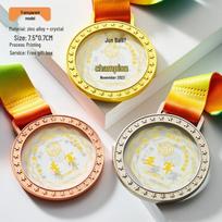 Children's Sports Medal for Competitions: Marathon, Basketball, Football, and Event Honors